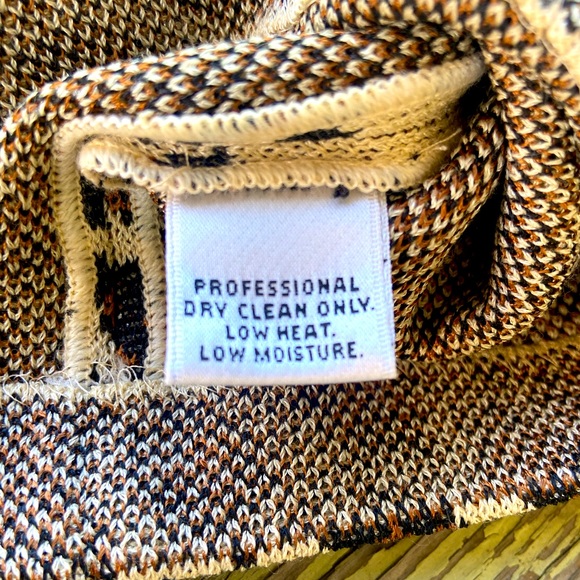 St John Leopard Santana Knit Tank Small - Picture 5 of 5